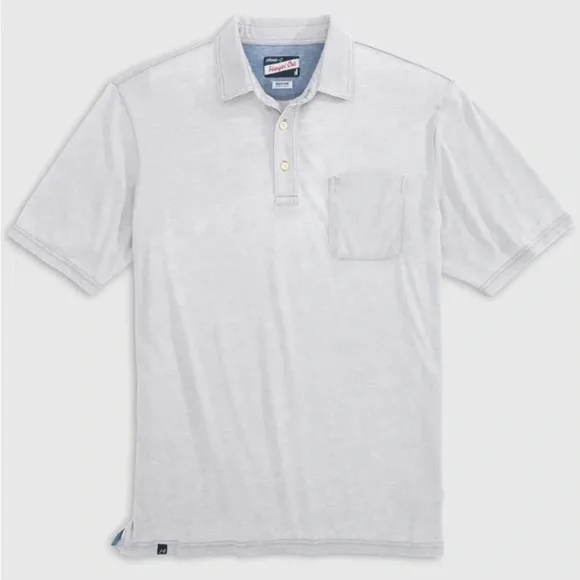 NWT $98 Johnnie-O The Local 3-Button Polo in Quarry sz M - Picture 2 of 4